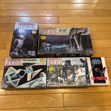 [ 미조립 ] 스타 워즈 캐릭터 모델 키트 5세트