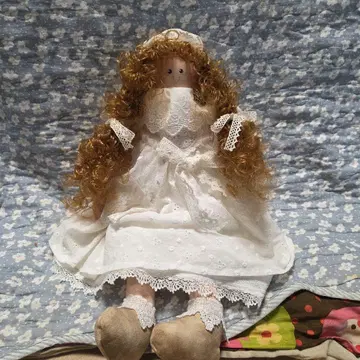 컨트리풍 인형 귀여운 얼굴입니다!