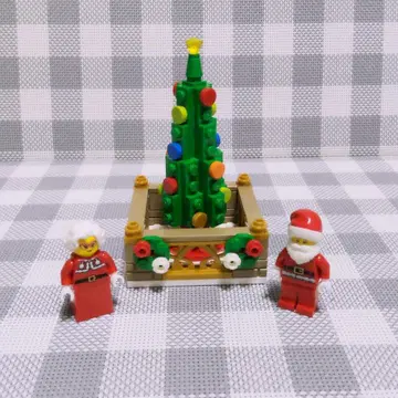 LEGO 미니 피규어 정품 루돌프 산타 눈사람 일괄