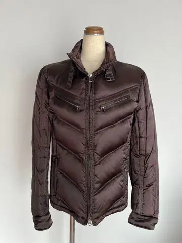 미쉘클랑 다운 자켓 브라운 남성용