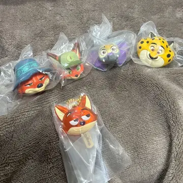 주토피아 패션 반지 참 5세트