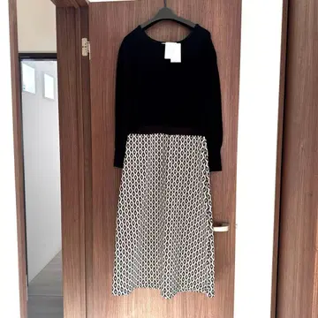 최종 가격! 새상품 grove 그로브 도킹 니트 원피스 L