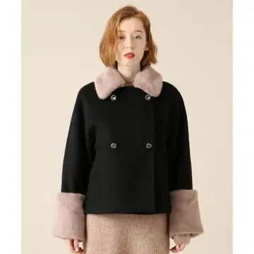 DEICY 에코 퍼 비쥬 코트