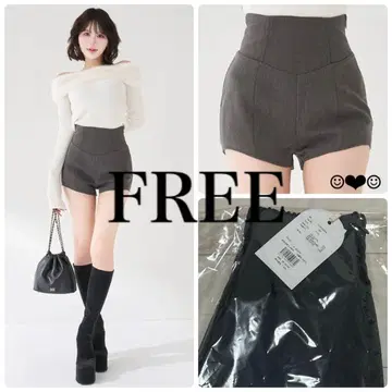 Darich 미 실루엣 숏팬츠 그레이 FREE