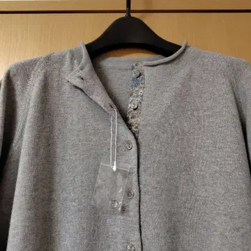 SOSOTTO 그레이 가디건 니트 리버티 미사용 새상품