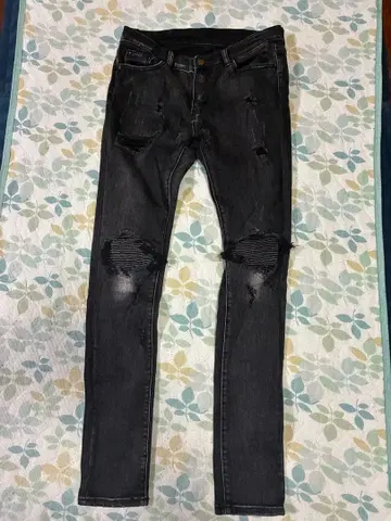 mnml 스키니 데님 32인치