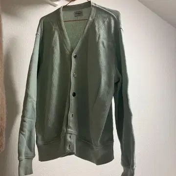 Yonetomi 민트 그린 가디건