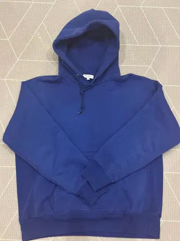 BEAUTY&YOUTH 네이비 후드 부착 후드티 M