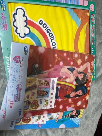 러브 and 베리 제일복권 T셔츠 클리어 파일