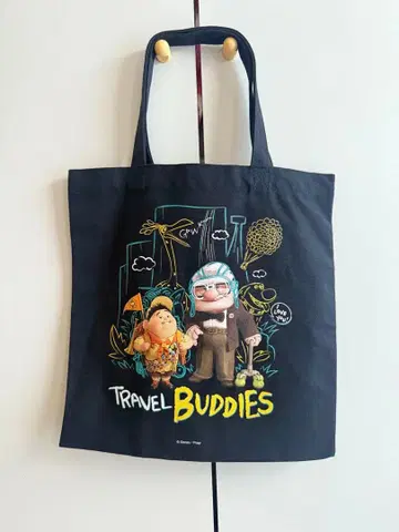 MUNDO PIXAR 디즈니 픽사전 한정판 컬 할아버지 토트백