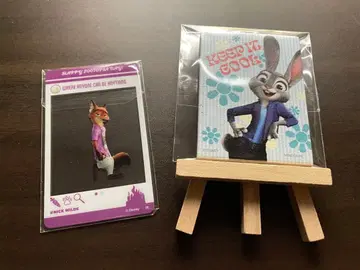 SNS풍 아크릴 카드 컬렉션 미니 캔버스 마그넷 닉 주디