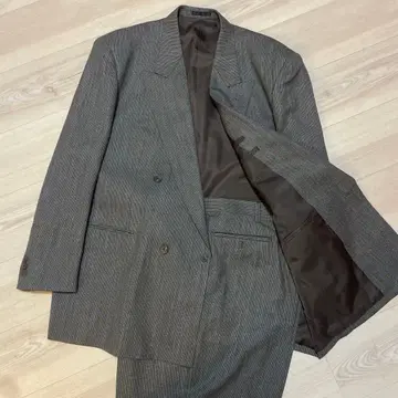 BEWISE 더블 브레스트 비즈니스 정장 그레이 ELL 스다 마사키