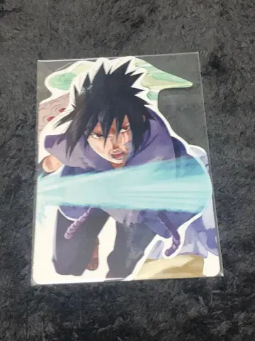 NARUTO 질풍전 DVD 특전 액션 엽서 사스케 시무라 단조