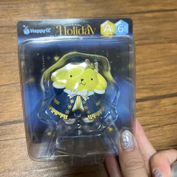 해피 복권 A상 폼폼푸딩 Holiday Collection 피규어