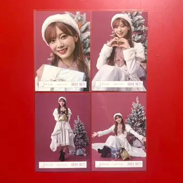 사쿠라자카46 브로마이드 타무라 호노 2025년 산타 의상 컴프