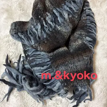 m.&kyoko 숄 울 머플러