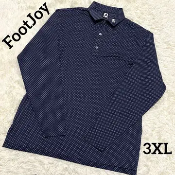 [컨디션 최상] 풋조이 남성용 골프 긴팔 피케 셔츠 3XL