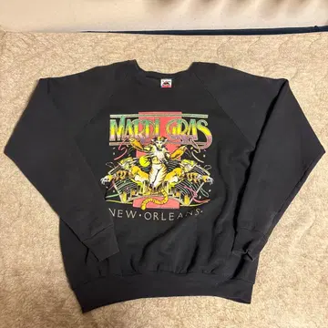 FRUIT OF THE LOOM 래글런 맨투맨 미국제 XL