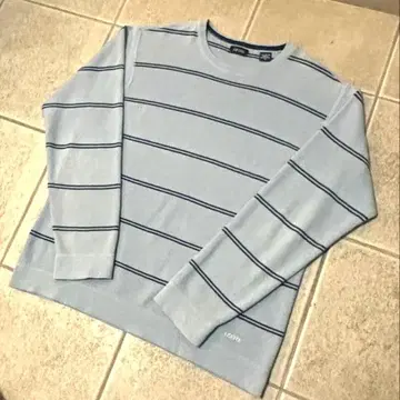 00s 90s IZOD 라코스테 보더 니트 M 사이즈