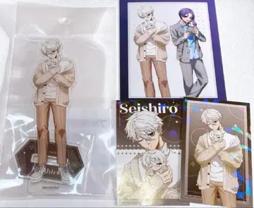 블루 록 나기 세이시로 다코 시리즈 아크릴 스탠드 홀로그램 카드 특전