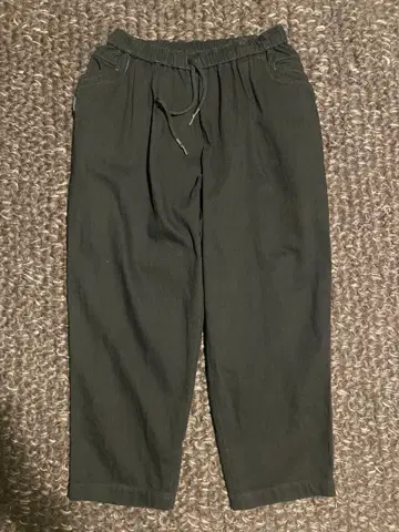 S.F.C 24AW 드로코드 블랙 데님