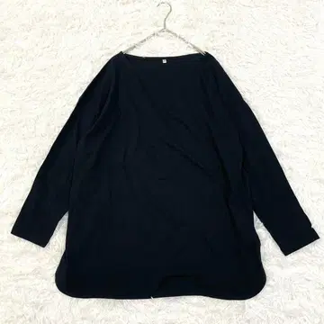 t셔츠 롱T 긴팔 티셔츠 블랙 M 라운드넥 무지 스트레치