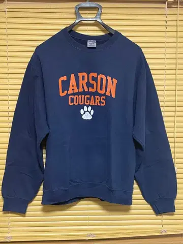 JERZEES 맨투맨 트레이닝복 구제 의류 긴팔 M 사이즈