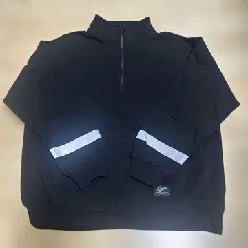 Danner 하프 지퍼 맨투맨 L 블랙