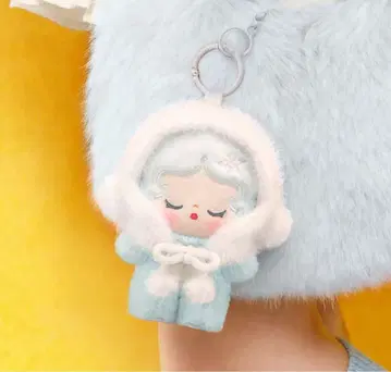 POPBEAN Fluffy&Cozy 봉제 인형 펜던트