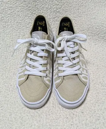 VANS 스니커즈 OFF THE WALL 로고 베이지 26