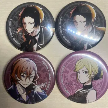 문호 스트레이독스 캔뱃지 아쿠타가와 류노스케 나카하라 츄야 히구치 이치요