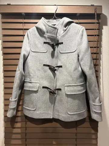 그린 라벨 릴랙싱 울 혼방 숏 더플 코트