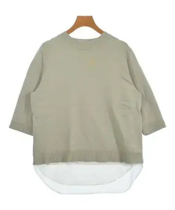 그린 레이블 릴랙싱 니트 스웨터 여성용