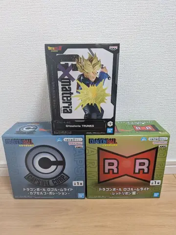 드래곤볼 트렁크스 피규어 로고 룸 라이트 레드 리본군