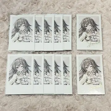 니지산지 프렌 폴라로이드풍 카드