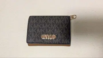 MICHAEL KORS 3단 폴더형 지갑 다크 브라운