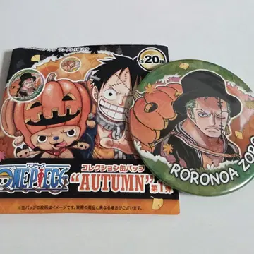 원피스 조로 ONE PIECE Autumn 컬렉션 캔뱃지