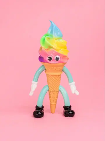 FLAVORS Magical Rainbow 소프트크림 한정 컬러