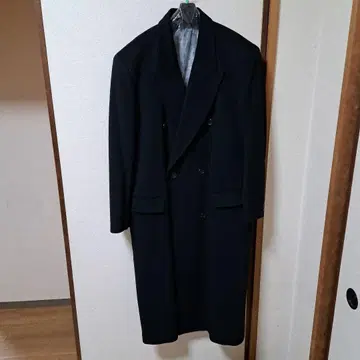 캐시미어 더블 체스터 코트