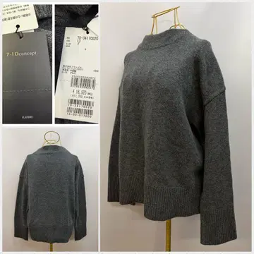 7-ID concept. 긴팔 니트탑 사이즈 F 미사용 택 포함