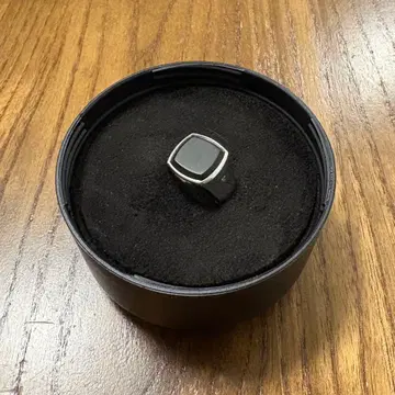 톰우드 TOMWOOD 쿠션 반지 오닉스 반지 12호