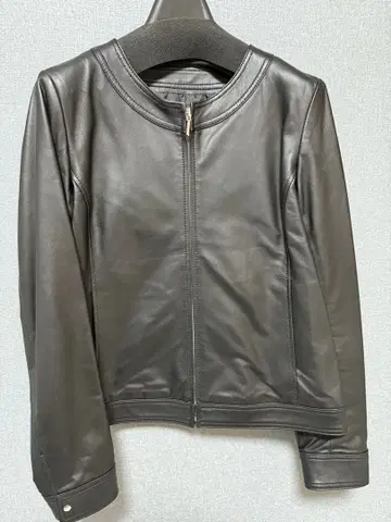 ONWARD 온워드 Tia classe 블랙 가죽 자켓