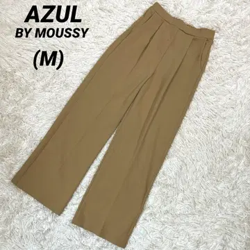 아줄바이마우지 이지 팬츠 베이지 M 스트레치 연중무휴 사용 가능