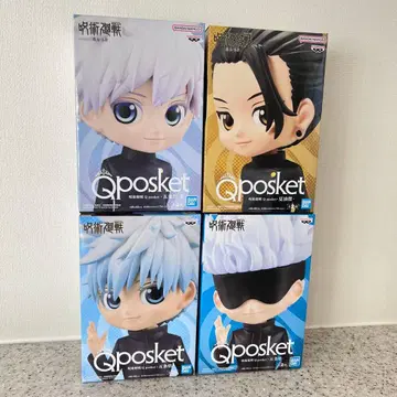 주술회전 Qposket 고죠 사토루 게토 스구루 묶음 판매 회옥 옥절