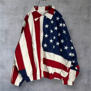 90's USA 제조 LIMITED EDITION, LTD. 성조기 돌먼