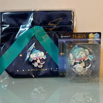 산리오 Happy 복권 한교동 A상 C상 피규어 기프트 파우치