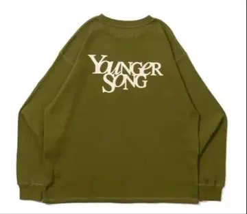 [ 새상품급 ] youngersong  긴팔 롱T 카키