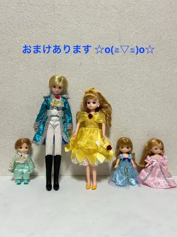 리카짱 인형 세트 왕자와 공주 세트 하루토 군 리쿠 군 마키 미키짱