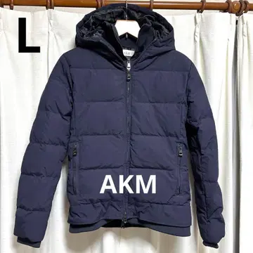 AKM contemporary 다운 자켓 네이비 L