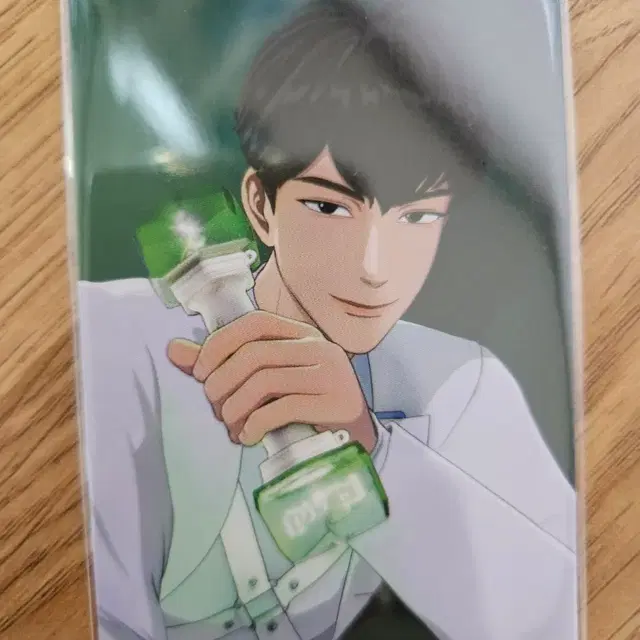 플레이브 하민 응원봉 포카 A급 하자x